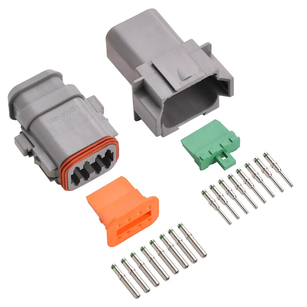 DT 8 Pin Conn Kit Nickle 16-14 Solid SB