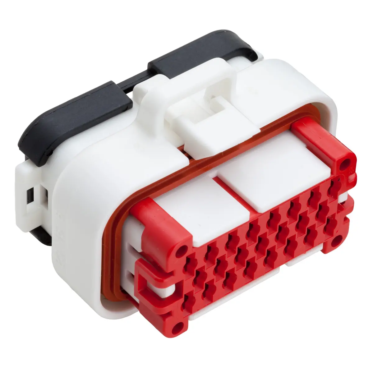 23 WAY PLUG HOUSING WHITE AMPSEAL