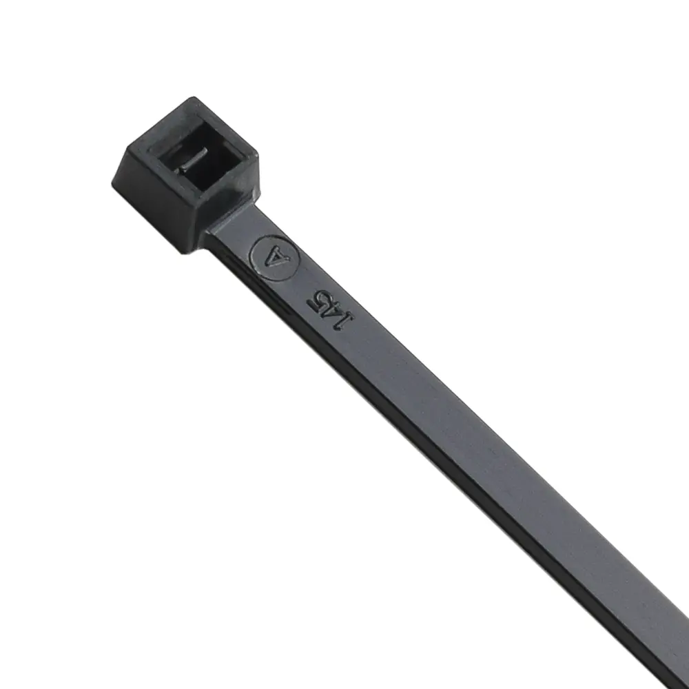 11", 50LB UV BLACK, CABLE TIES, 100PCS