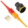 AS,3 WAY,PLG,PIN,A KEY,YELLOW