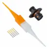 ASU,5 WAY,FLG,SKT,C KEY,ORANGE