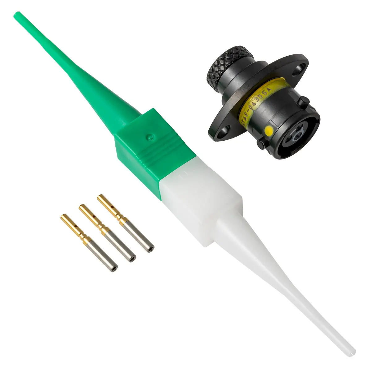 SOURIAU 8STA004-35SA 8STA OVAL FLANGE RECEPTACLE A KEY