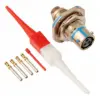3 WAY FLANGED CONN RECEPTACLE-SKT
