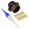 AS,16 WAY,FLG,PIN,N KEY,RED
