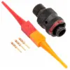 AS,3 WAY,PLG,PIN,N KEY,RED