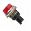 RED INDICATOR LIGHT 12 VOLT JUMBO