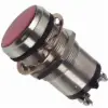 RED LED 1" 12 VOLT
