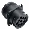HD10-9-1939P RFLANGE RECEP 1939 BLACK