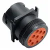 HD10-9-1939P RFLANGE RECEP 1939 BLACK