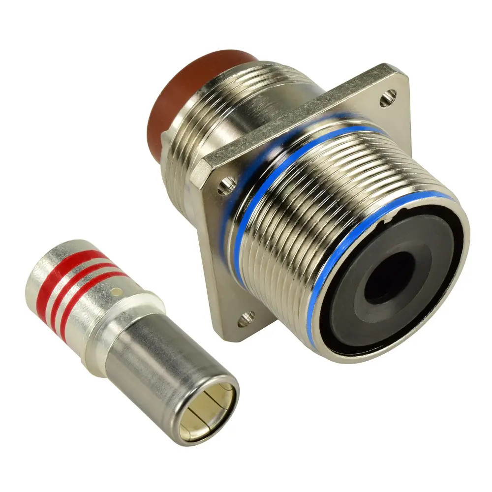 1 WAY FLANGED CONNECTOR RECEPTACLE-PIN