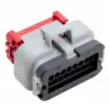 23 WAY PLUG HOUSING GRAY AMPSEAL