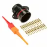 AS,26 WAY,FLG,PIN,N KEY,RED