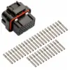 34 WAY, KIT, KEYWAY 2, SOLID CONTACTS, HOLLEY J2A CONNECTOR