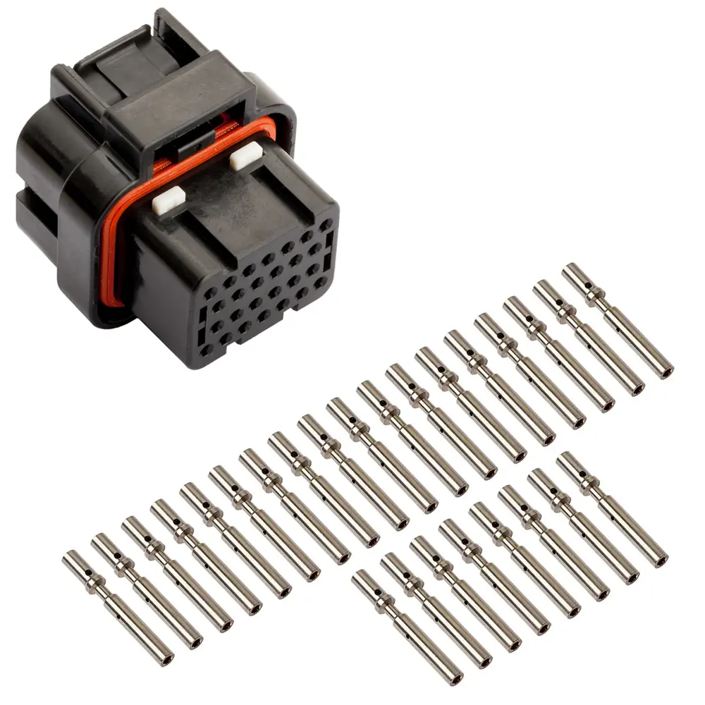 26 WAY, KEYWAY 2, SOILD CONTACTS, HOLLEY J3 CONNECTOR