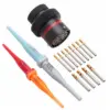AS114-97SN AS,12 WAY,INLINE,SKT,N KEY,RED