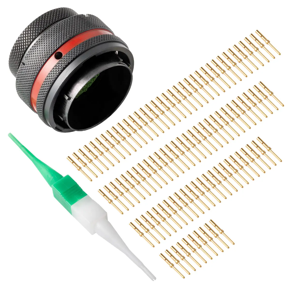 8STA6-22-35PN 8STA,100 WAY,PLUG,PIN,N KEY,RED