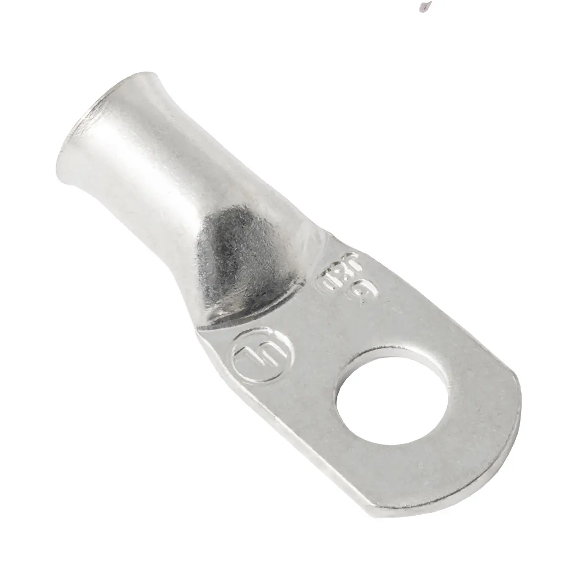 614TP, 6 AWG,TIN PLATED EYELET, 1/4 STUD