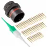 AS116-35PN ,  AS,55 WAY,INLINE,PIN,N KEY,RED