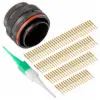 AS622-35PN , AS,100 WAY,PLG,SKT,N KEY,RED