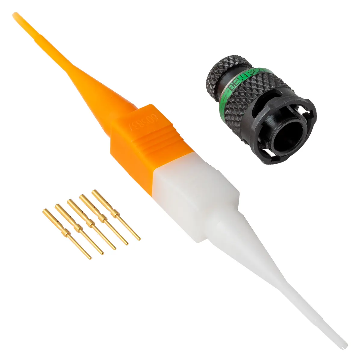 ASU603-05PD-HE ,  ASU,5 WAY,PLG,PIN,D KEY,GREEN