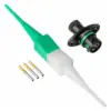 ASX002-03SD-HE , ASX,3 WAY,SKT,FLG,D KEY,GREEN