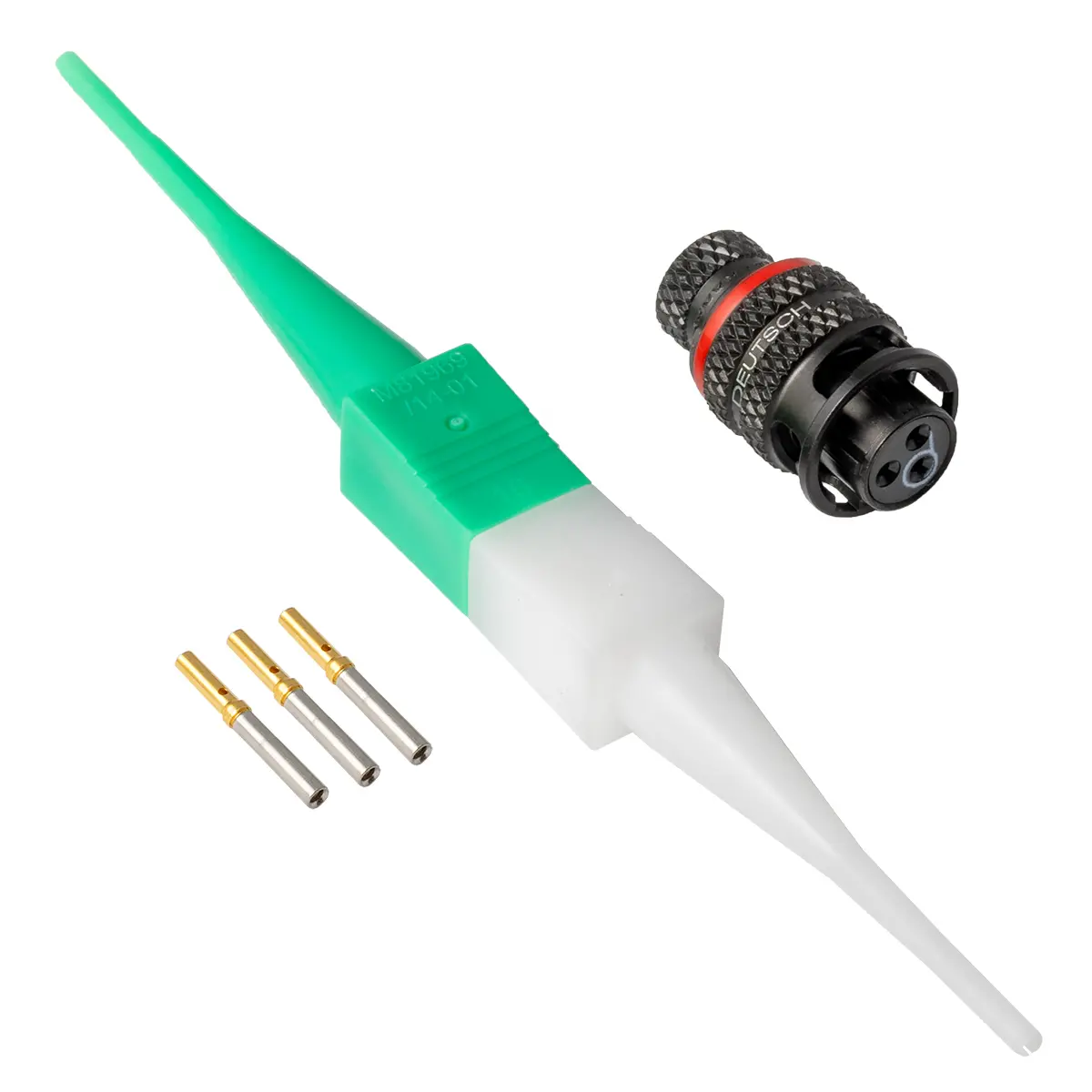 ASX602-03SN-HE , ASX,3 WAY,PLG,SKT,N KEY,RED
