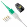 ASC105-06SA , ASC,6 WAY,INLINE,PIN,A KEY,YELLOW