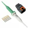 ASC105-06SC ,  ASC,6 WAY,INLINE,PIN,C KEY,ORANGE