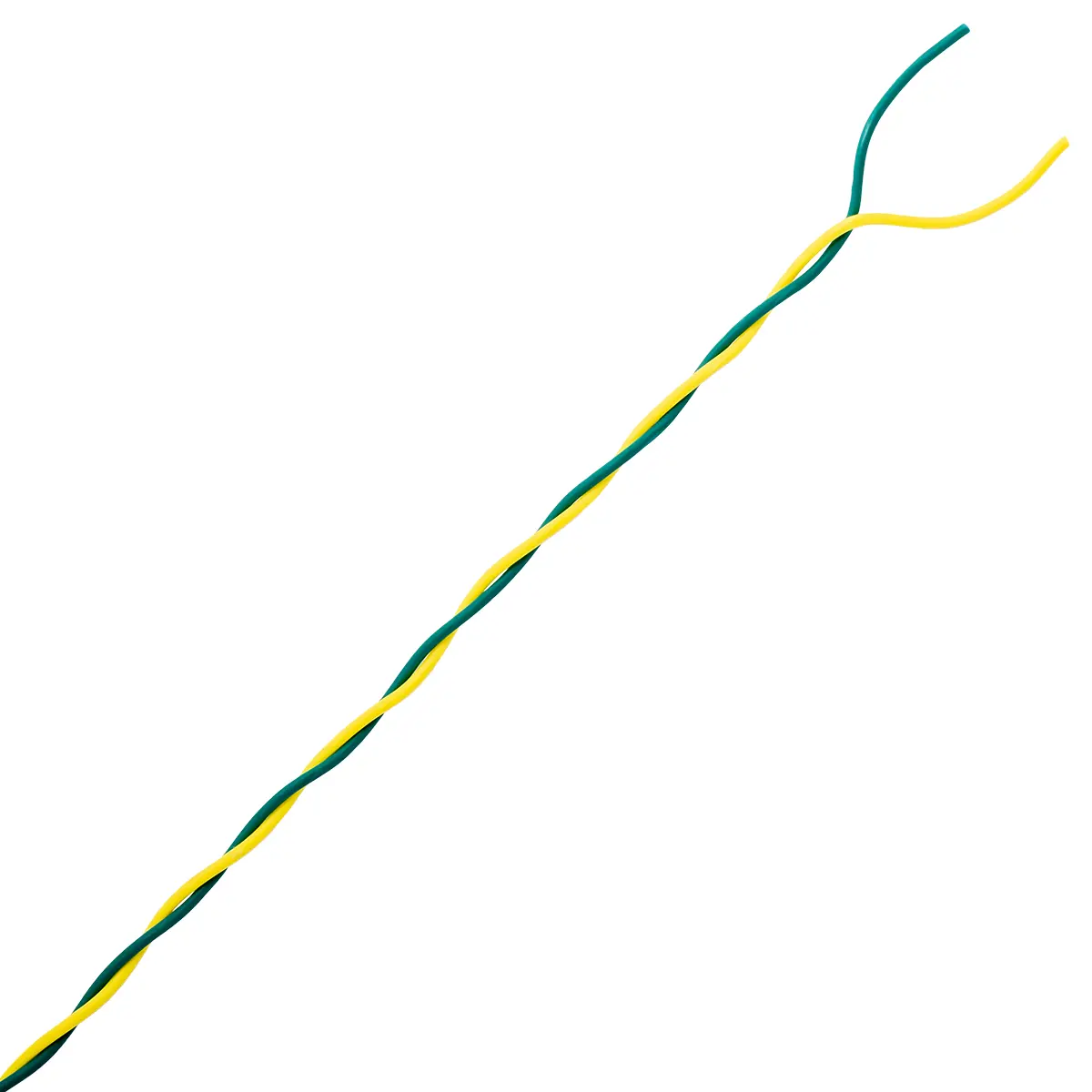 TXL 22 X 2 1TPI GREEN YELLOW TWISTED PAIR