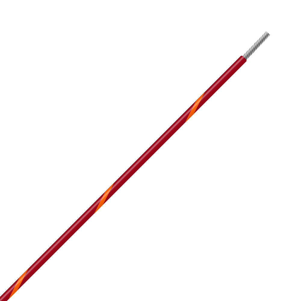 M22759/16-18-23 Red/Orange Mil Spec Tezel Wire In Stock