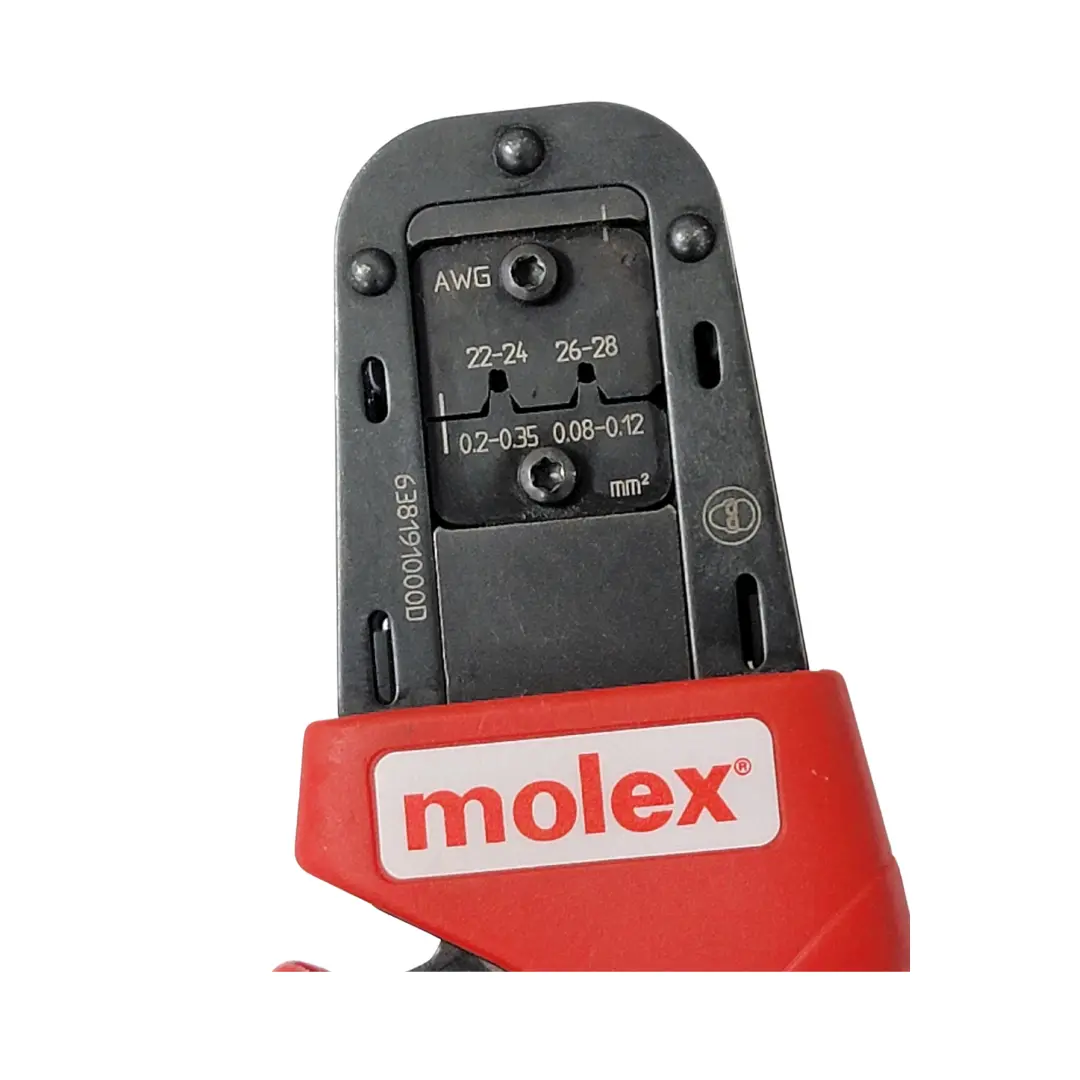 ピッコロUSA 63819-1000 MOLEX MINI-FIT JR CRIMP TOOL 28-22 AWG