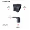 224W201-25-0 90° LIPPED BOOT
