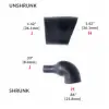 222A152-25-0 NON LIPPED 90° LIPPED BOOT