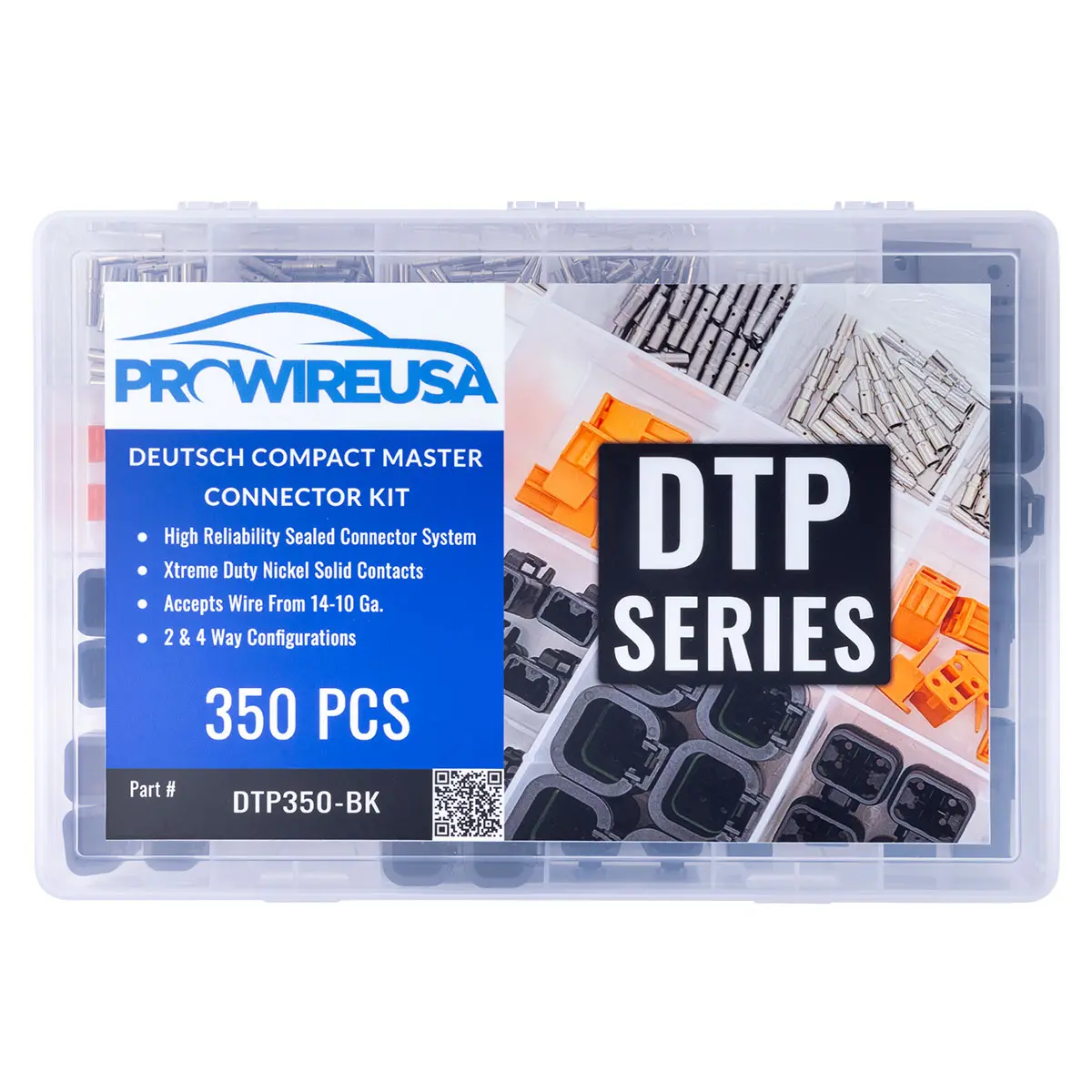 DEUTSCH DTP MASTER  CONNECTOR KIT BLACK