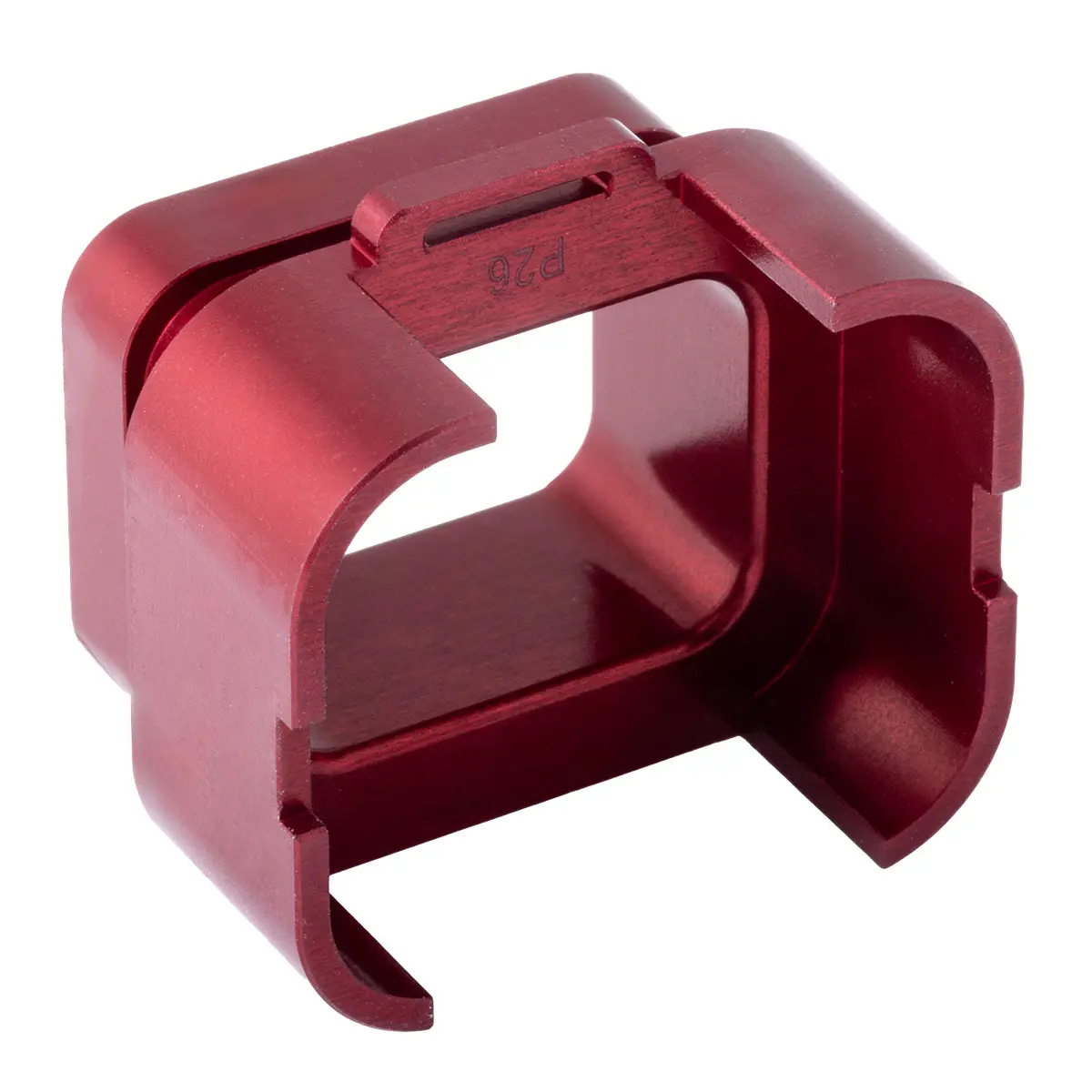 26 WAY SUPERSEAL 1.0 BACKSHELL RED ANODIZE