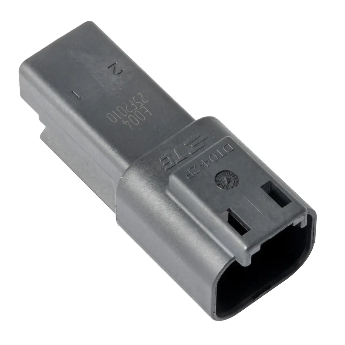 DT04-2P-E004 DT 2 WAY RECEPTACLE  BLACK