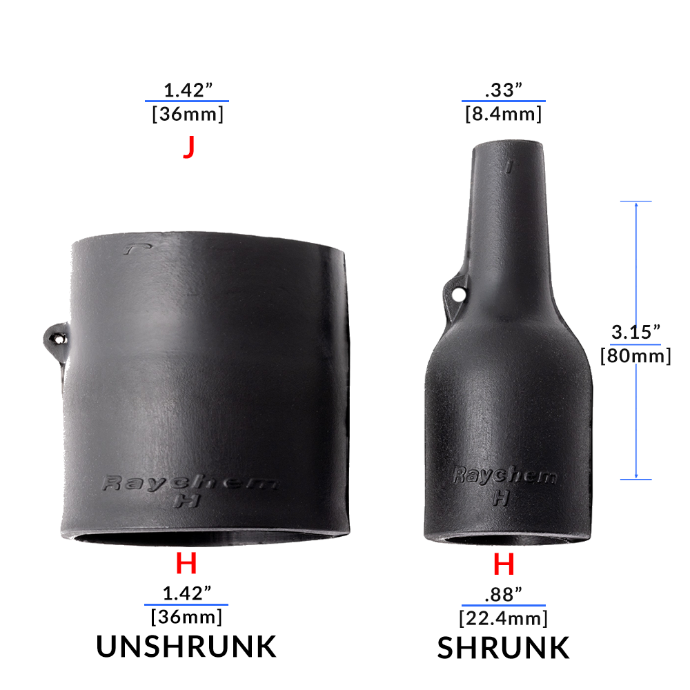 REDUCED BODY SHRINK BOOT