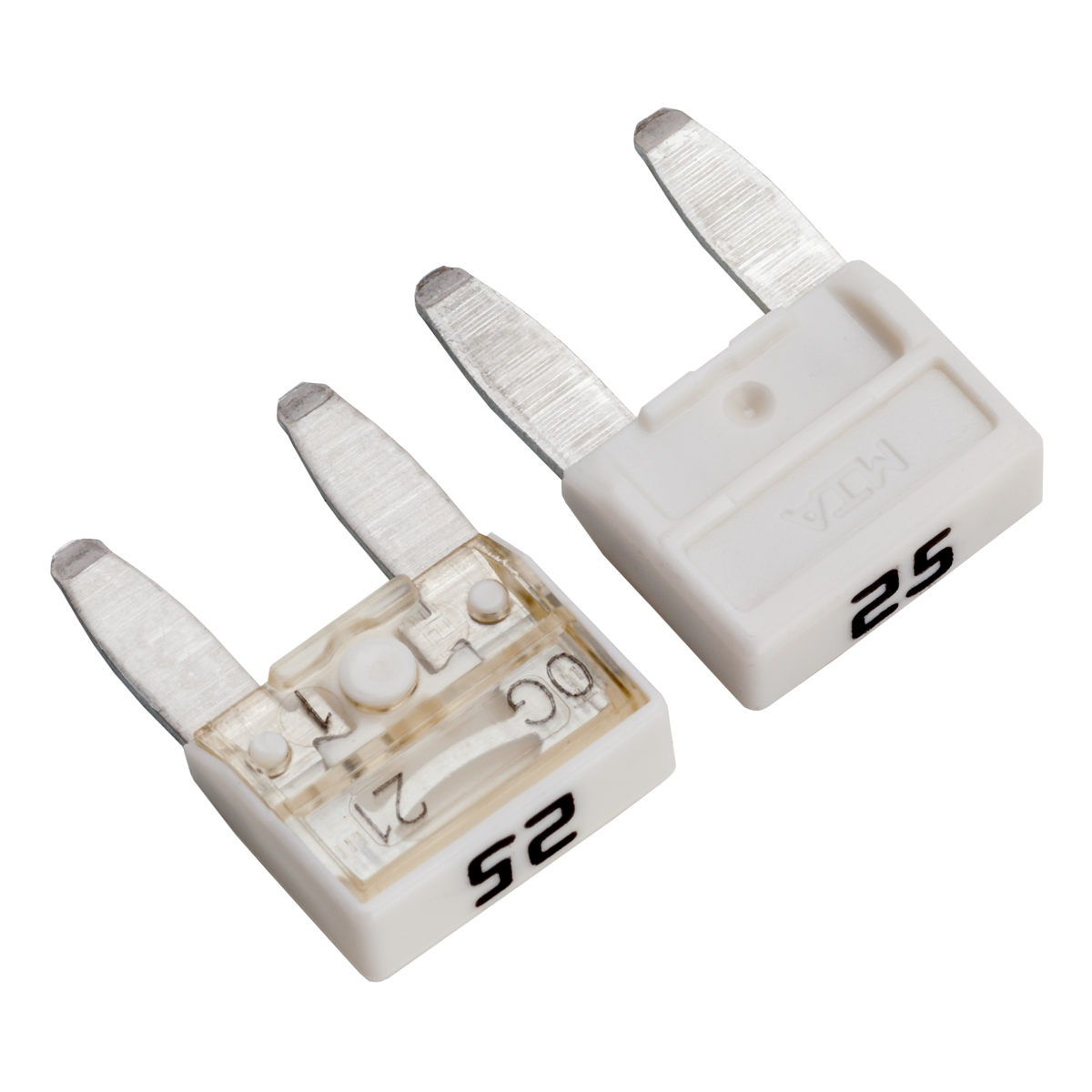 25 AMP MINIVAL ATM BLADE FUSE 0700160