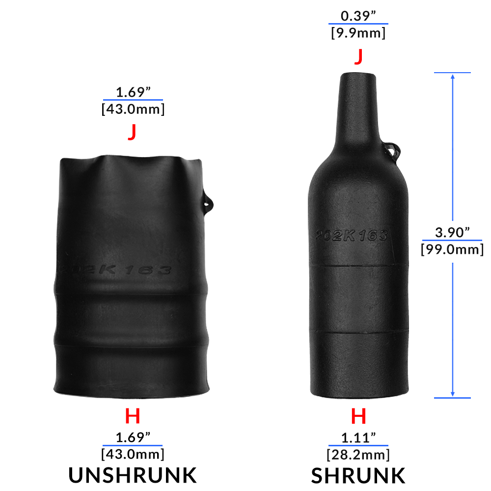 Raychem - TE - 202K163-25-0 Shrink Boot