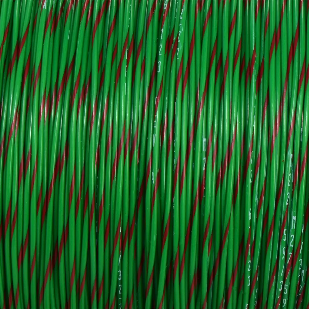 M22759/32-22-52 GREEN/RED BTF STRIPE