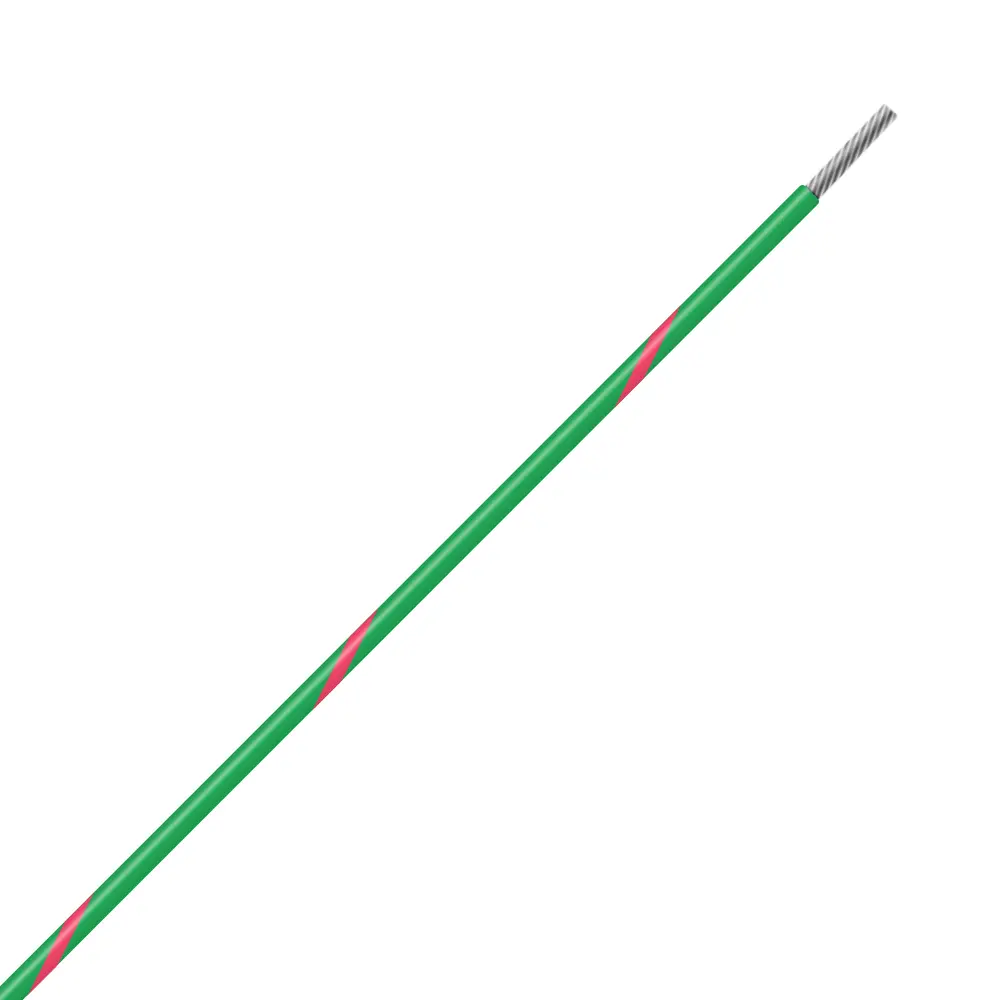 M22759/32-20-52 GREEN/RED BTF STRIPE