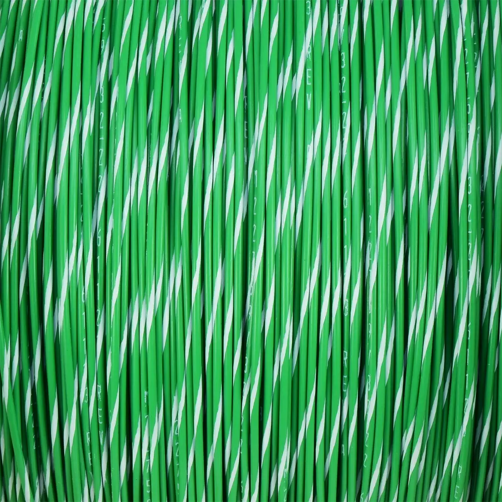 M22759/32-22-59 GREEN/WHITE BTF STRIPE