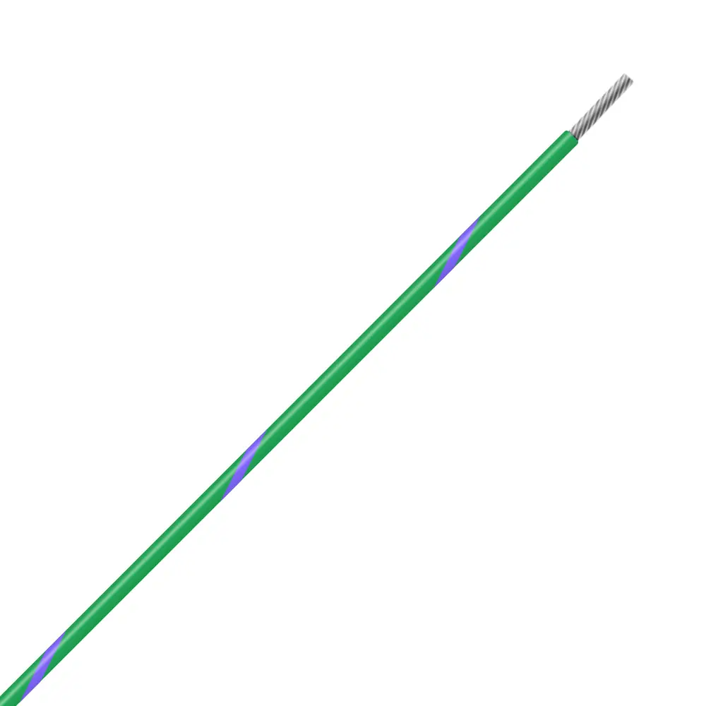 M22759/32-20-57 GREEN/VIOLET BTF STRIPE