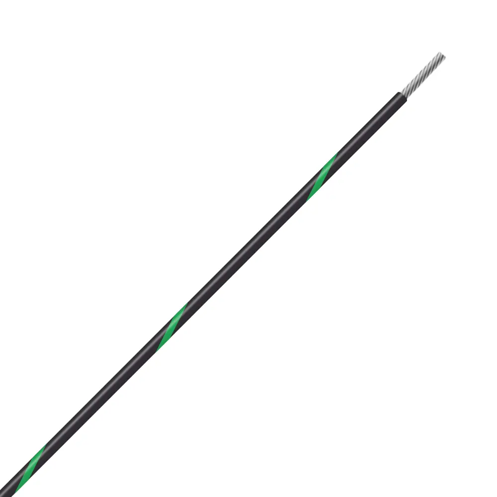 M22759/32-20-05 BLACK/GREEN BTF STRIPE