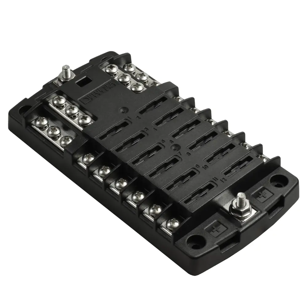 Blue Seas Systems|5026|ST Blade Fuse Block - 12 Circuits