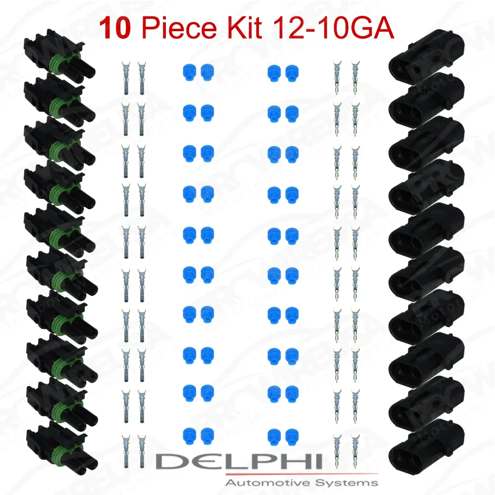 Weather-Pack 2 Way 12-10 Ga 10 PCKit