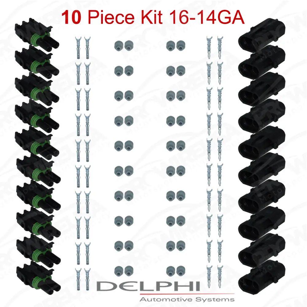 Weather-Pack 2 Way 16-14 Ga 10 PCKit