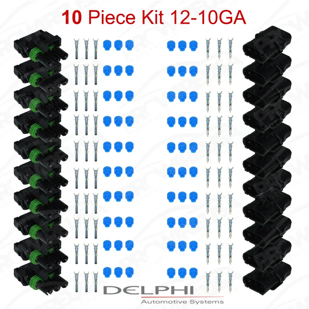 Weather-Pack 3 Way 12-10 Ga 10 PCKit