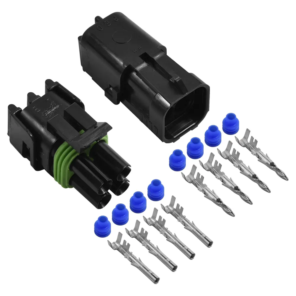 Weather-Pack 4 Way 12-10 Kit-SQR