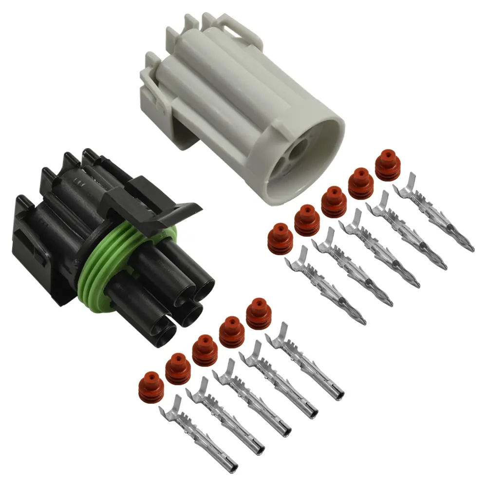 Weather Pack 5 Pin Connector Kit 18-22 Ga